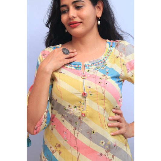 Kanika Kurti Pant Set