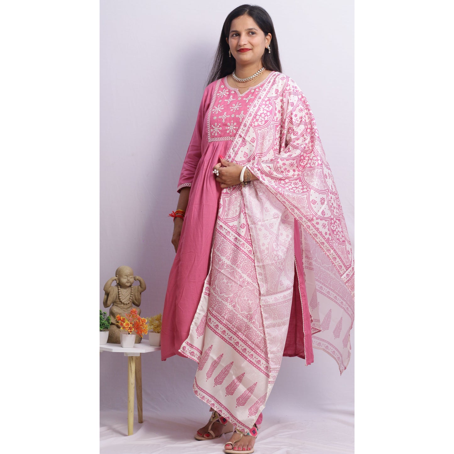 Jane Embroidered Suit Set