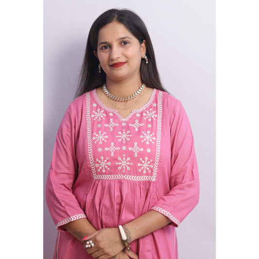 Jane Embroidered Suit Set