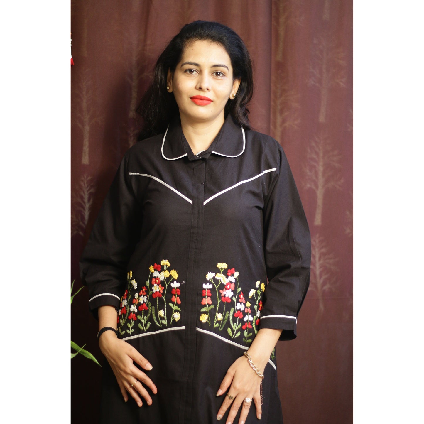 Jannat Black Dress