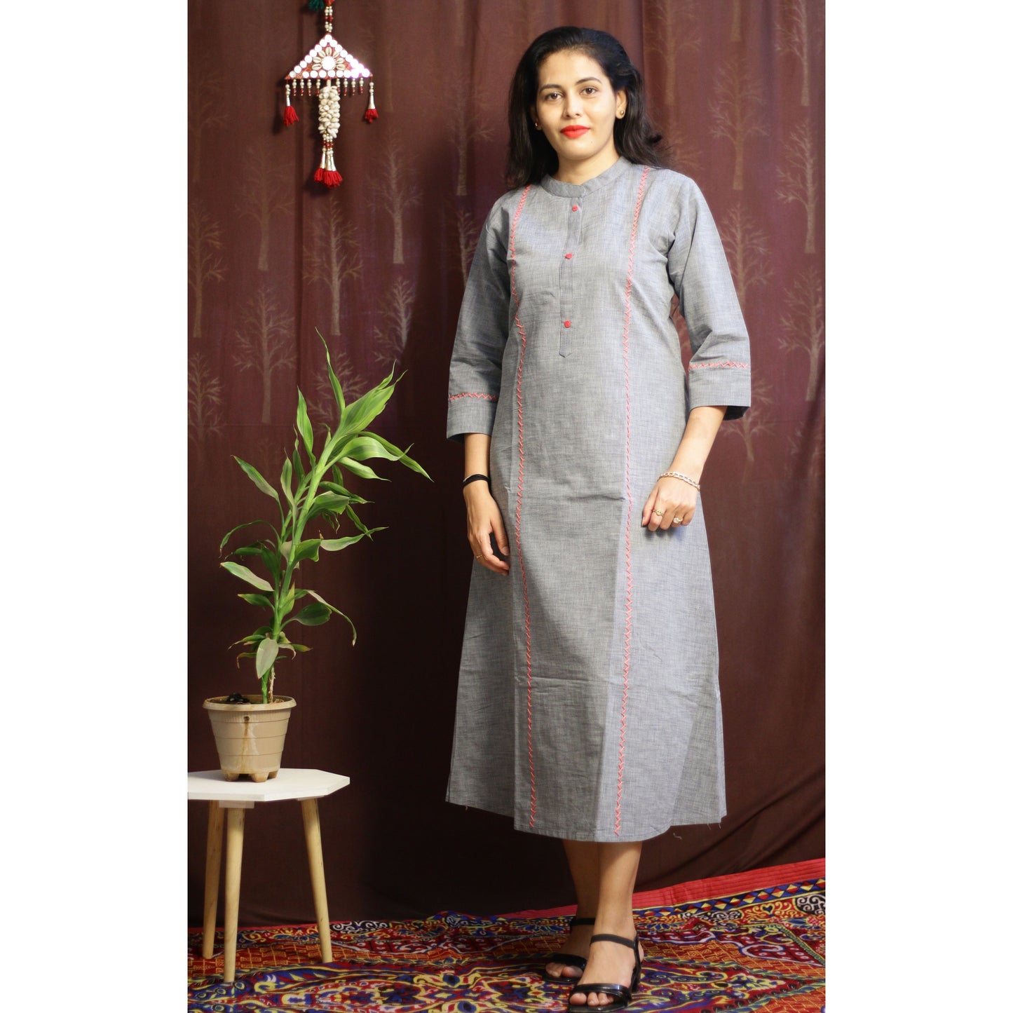 Kutchi Grey Dress