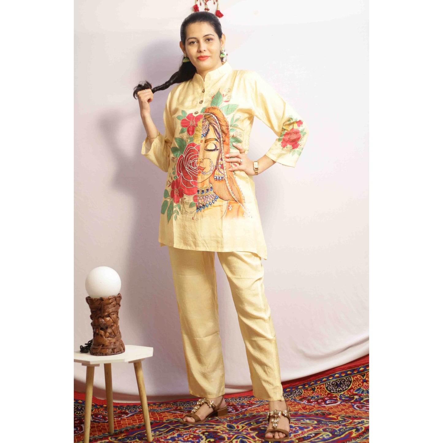 Bahuli Yellow Co-ord Set