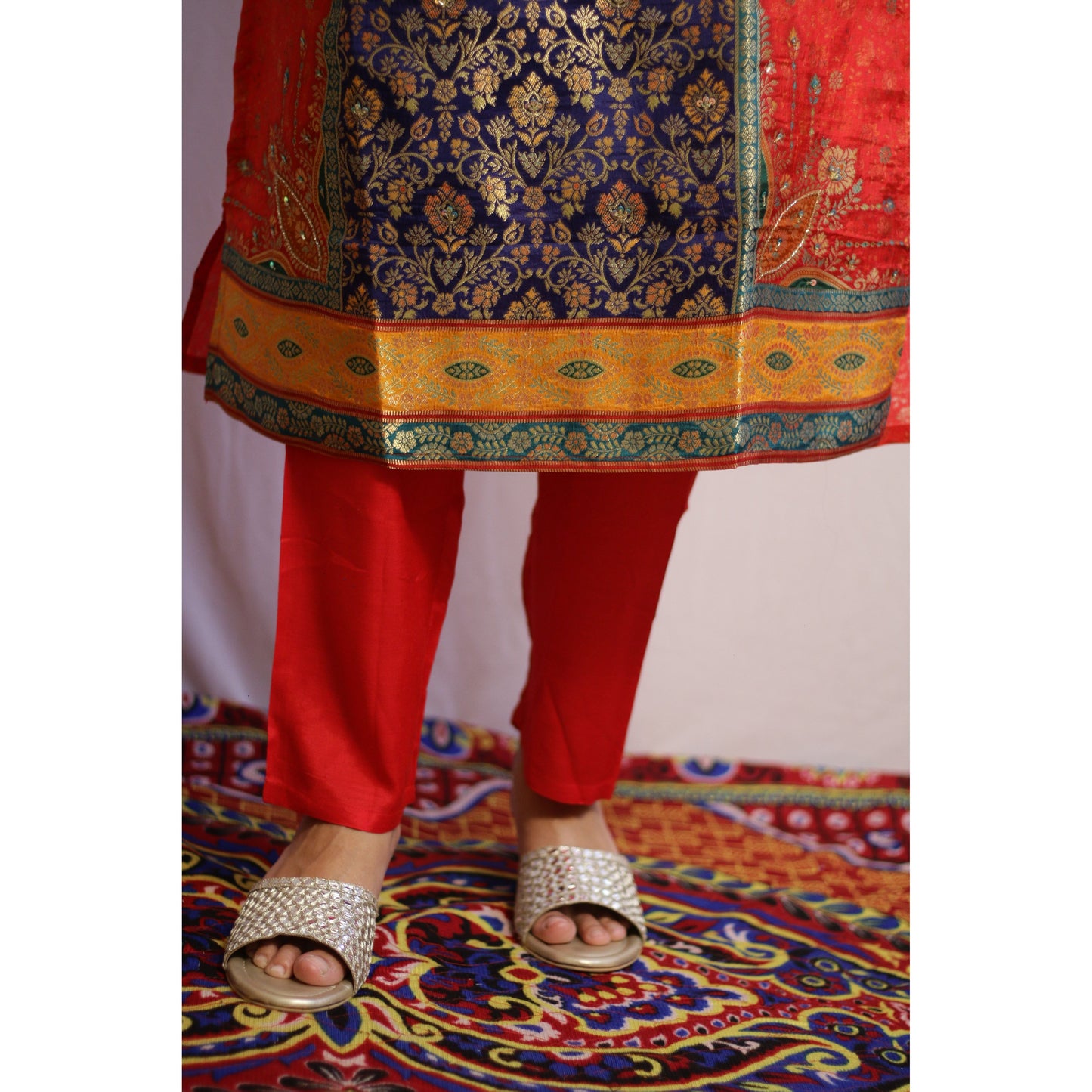 Mriga Red Suit Set