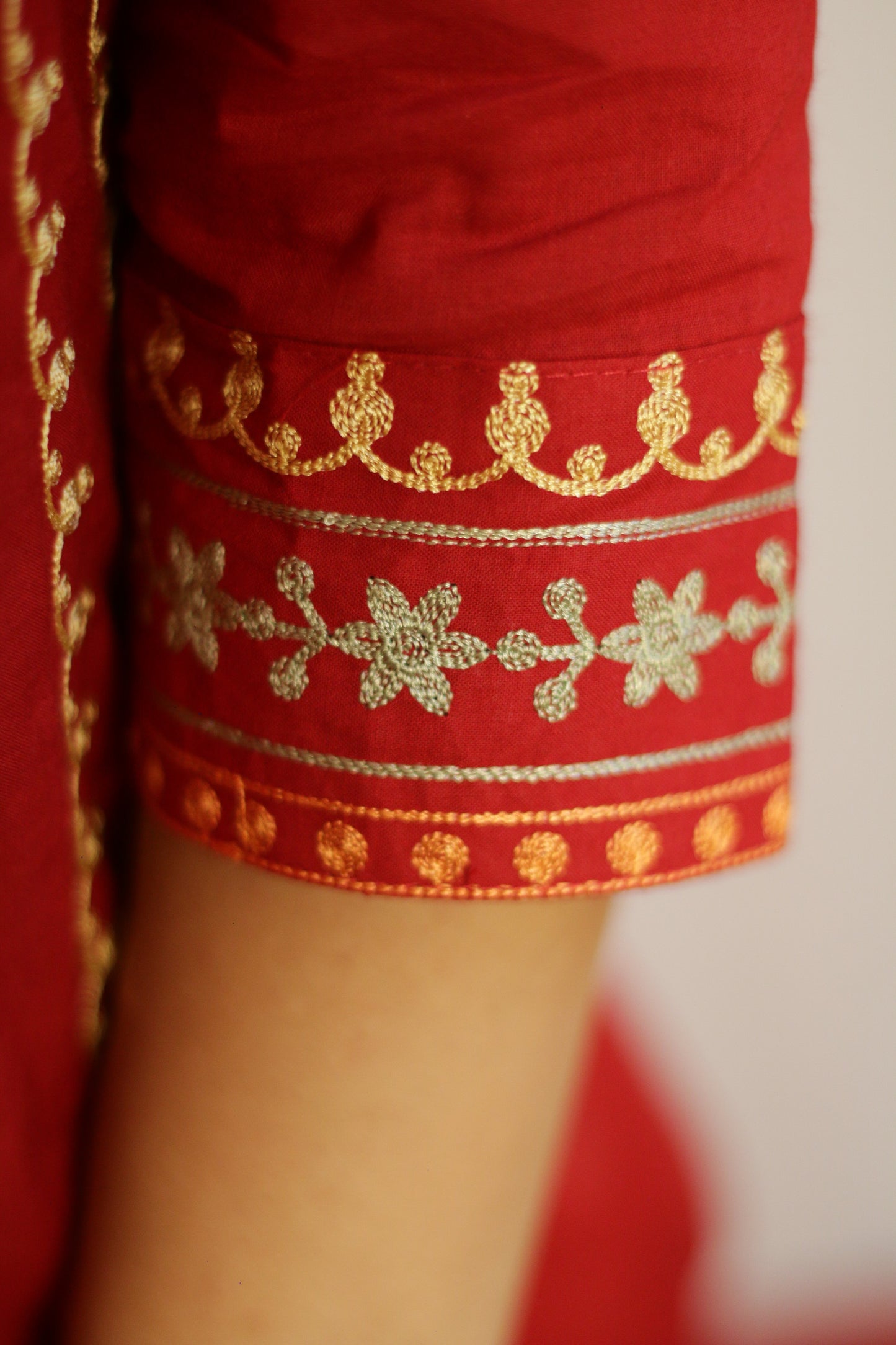 Misti Maroon Suit Set