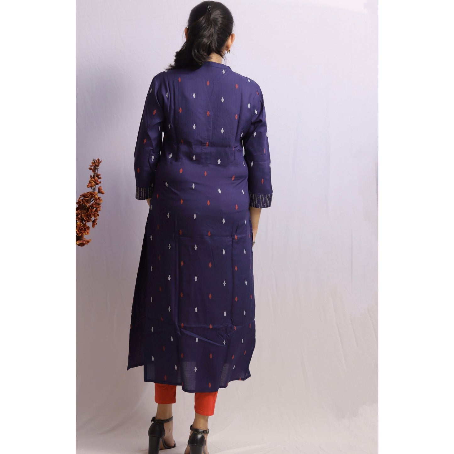 Embroidered Blue Kurti