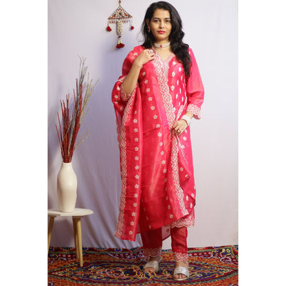 Arkiya Pink Suit Set