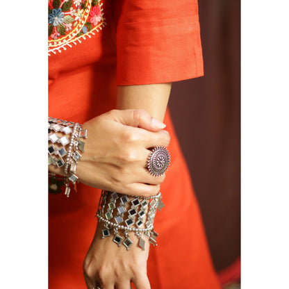 Diya Orange Kurti