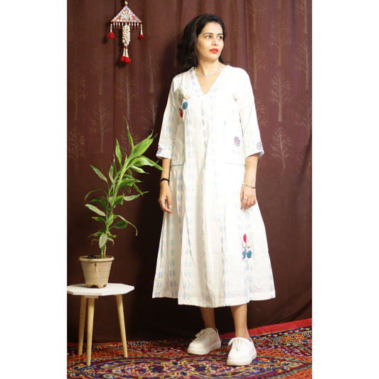 Farah White Dress