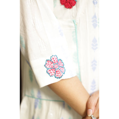 Farah White Dress