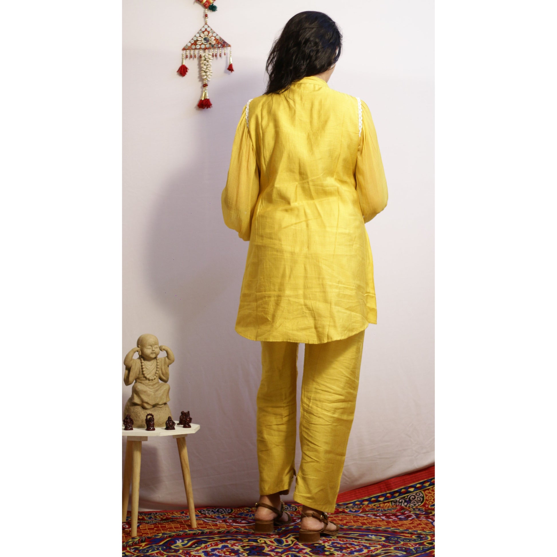 Mustard Yellow Co-ord Set