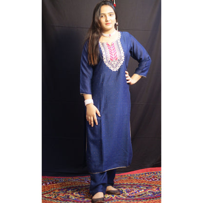 Naaz Navy Blue Suit Set