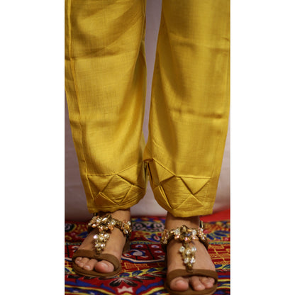 Mustard Yellow Co-ord Set