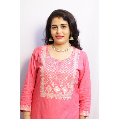 Kalki Embroidered Suit Set