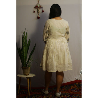 Aira Ivory Dress