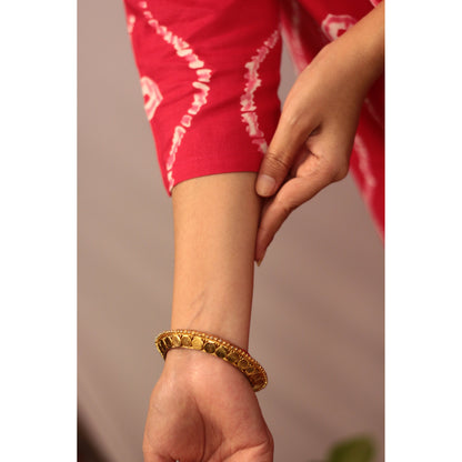 Raima Hot Pink Embroidered Kurti Pant Set