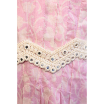 Kaftan Mauve Embroidered Gharara Set