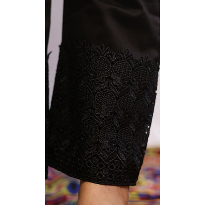 Black Lace Pant