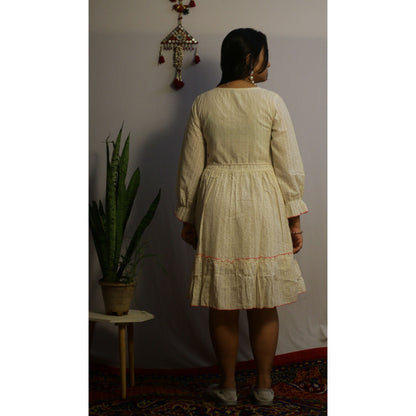 Zuri Ivory Bloom Dress