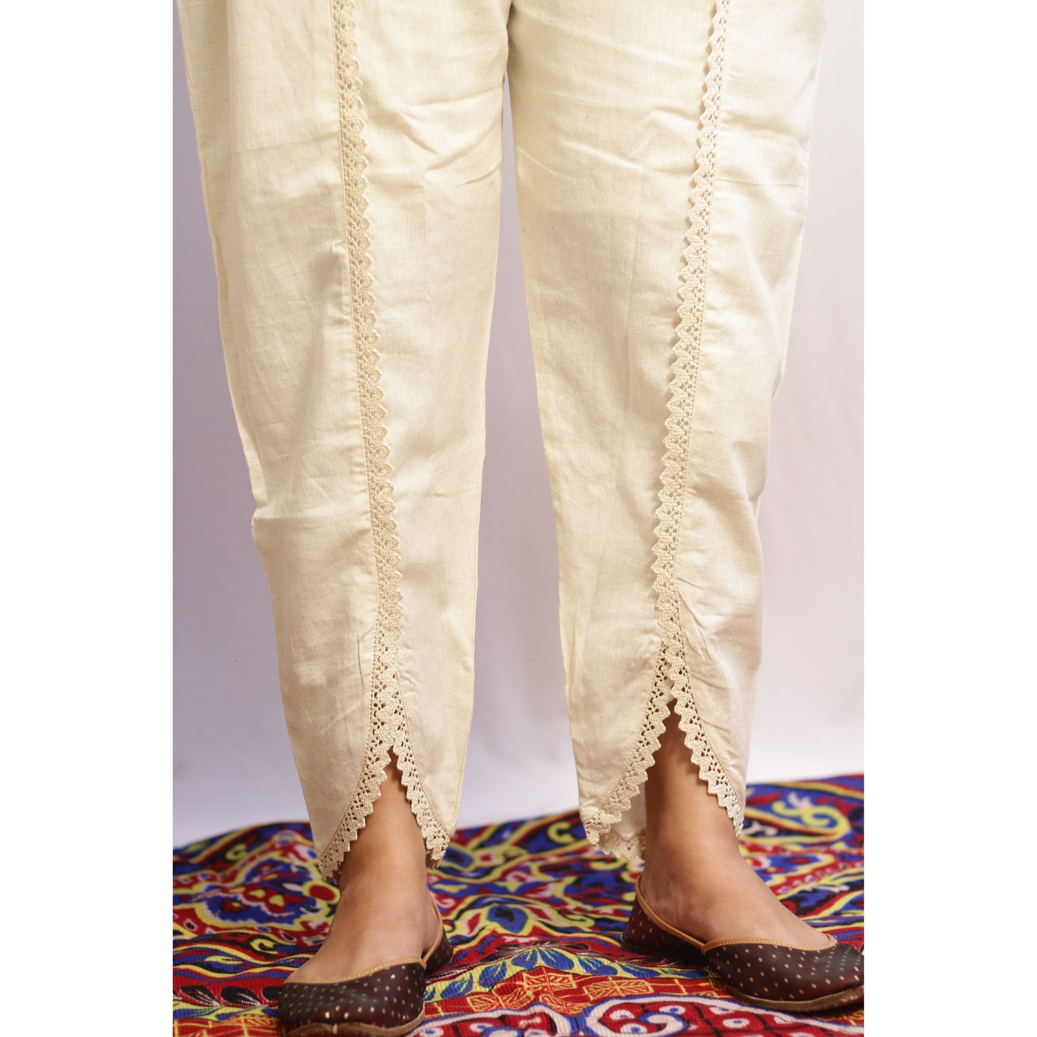 Beige Tulip Pant