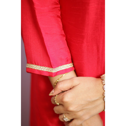 Etasha Pink Suit Set