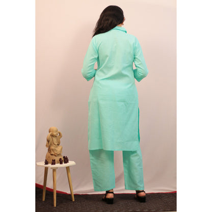 Udita Firozi Embroidered Co-ord Set