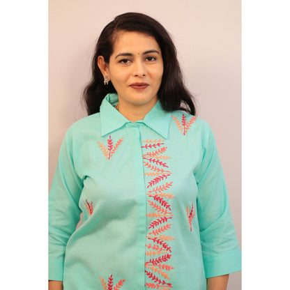 Udita Firozi Embroidered Co-ord Set