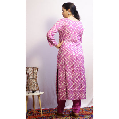 Heer Purple Suit Set