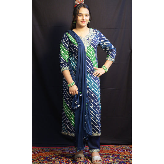 Lehriya Green Suit Set