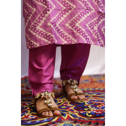 Heer Purple Suit Set