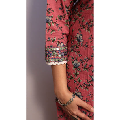Kamiya Pink Kurti Pant Set