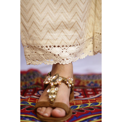 Embroidered Pallazo