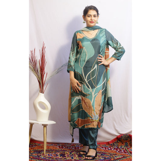Lavanya Embroidered Suit Set
