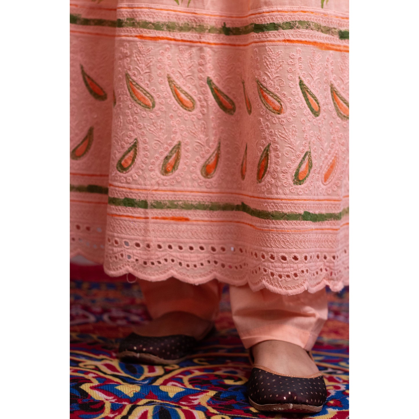 Erisha Embroidered Suit Set
