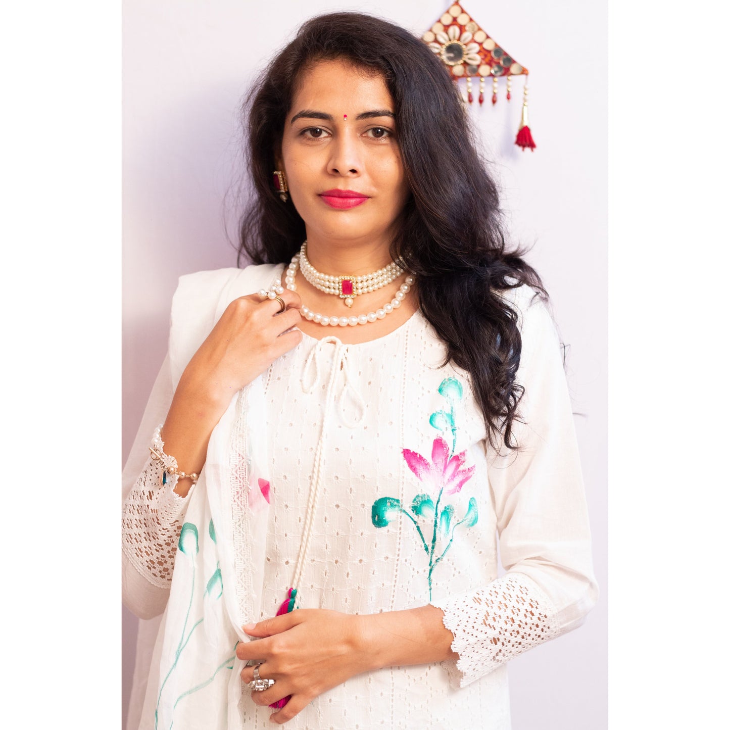 Vanya Embroidered Suit Set
