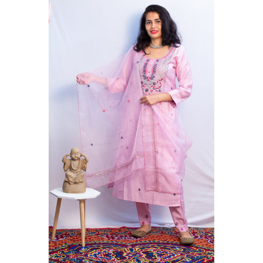 Layla Embroidered Suit Set