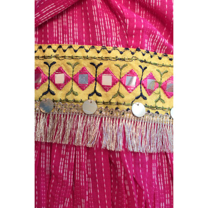 Falguni Rani Pink Embroidered Co-ord Set