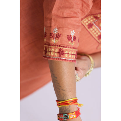 Hanika Embroidered Suit Set