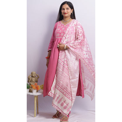 Jane Embroidered Suit Set