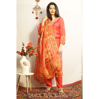 Ziva Red Suit Set