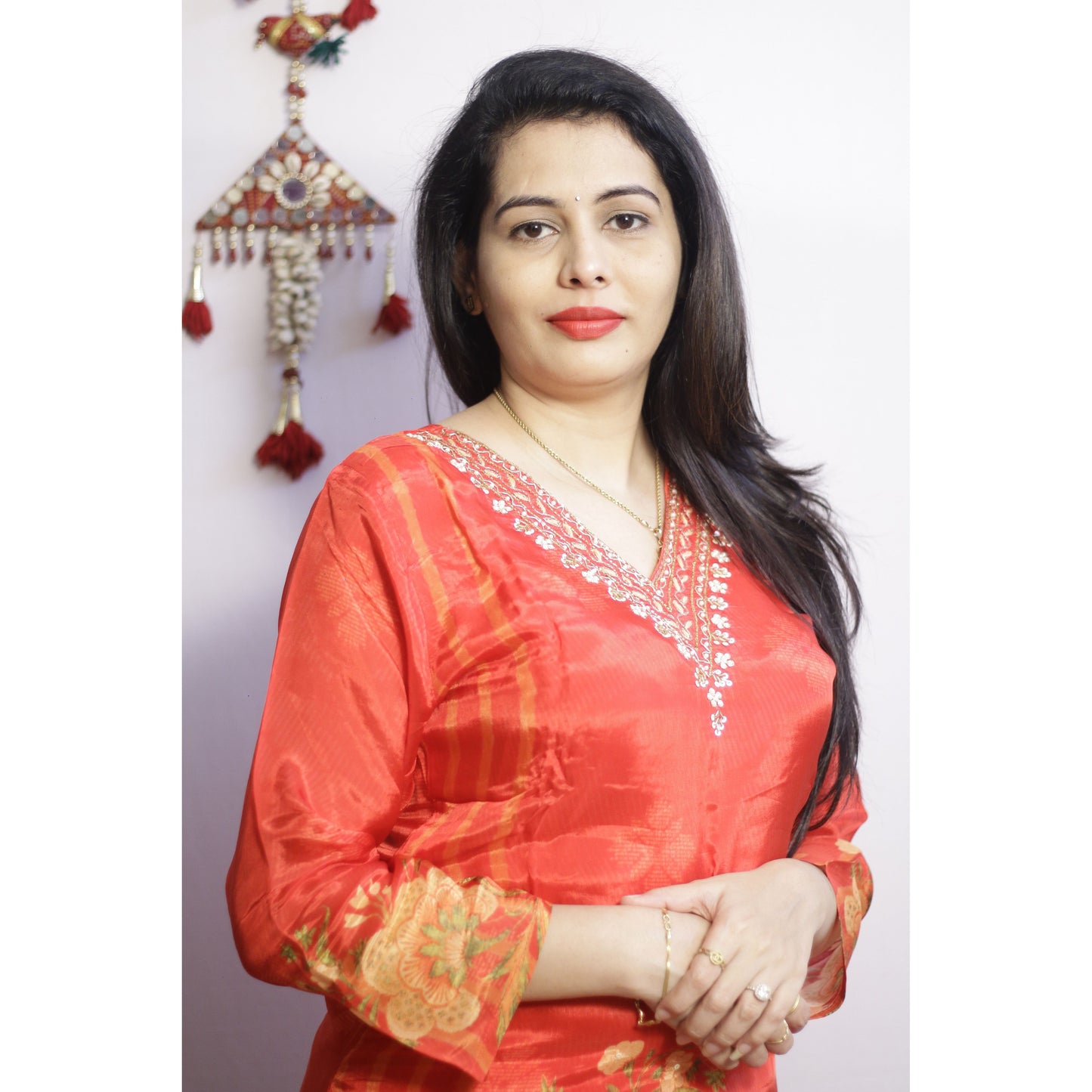 Ziva Red Suit Set
