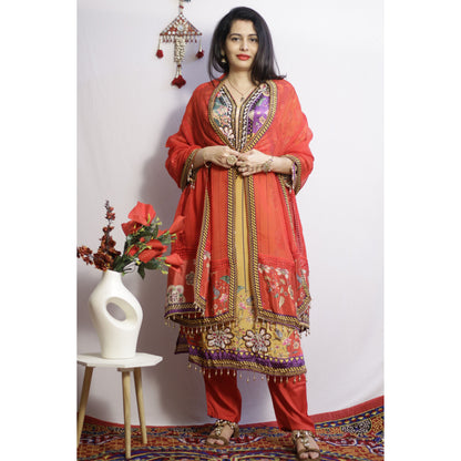 Riva Multicolour Suit Set