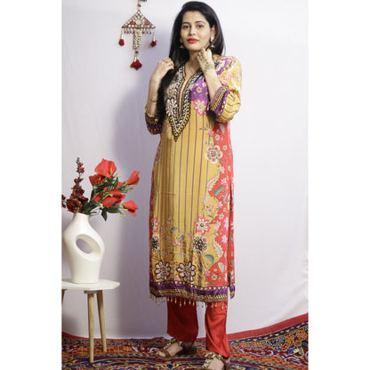 Riva Multicolour Suit Set