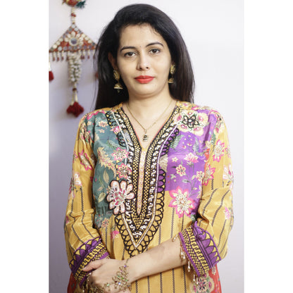 Riva Multicolour Suit Set