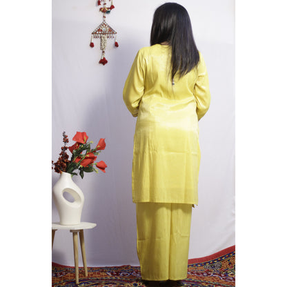 Kiyana Yellow Suit Set