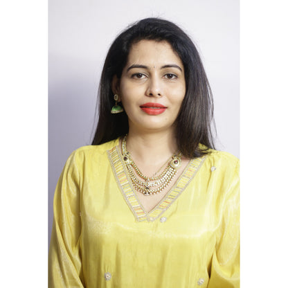 Kiyana Yellow Suit Set