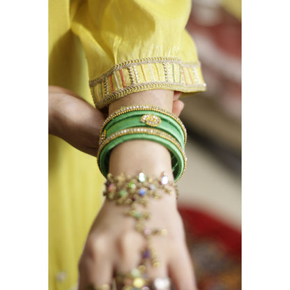 Kiyana Yellow Suit Set