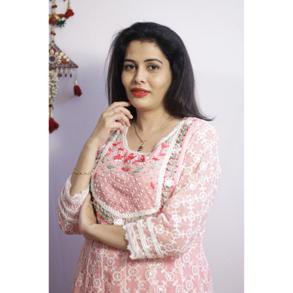 Eshita Pink Anarkali Set