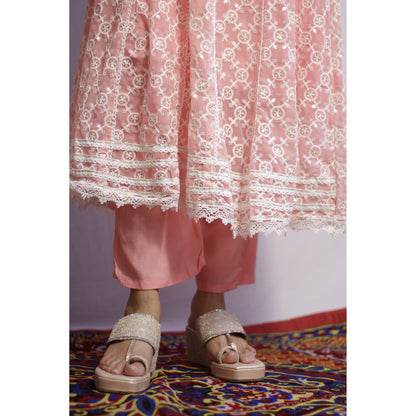 Eshita Pink Anarkali Set