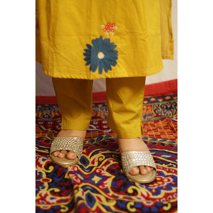 Yashi Mustard Yellow Suit Set